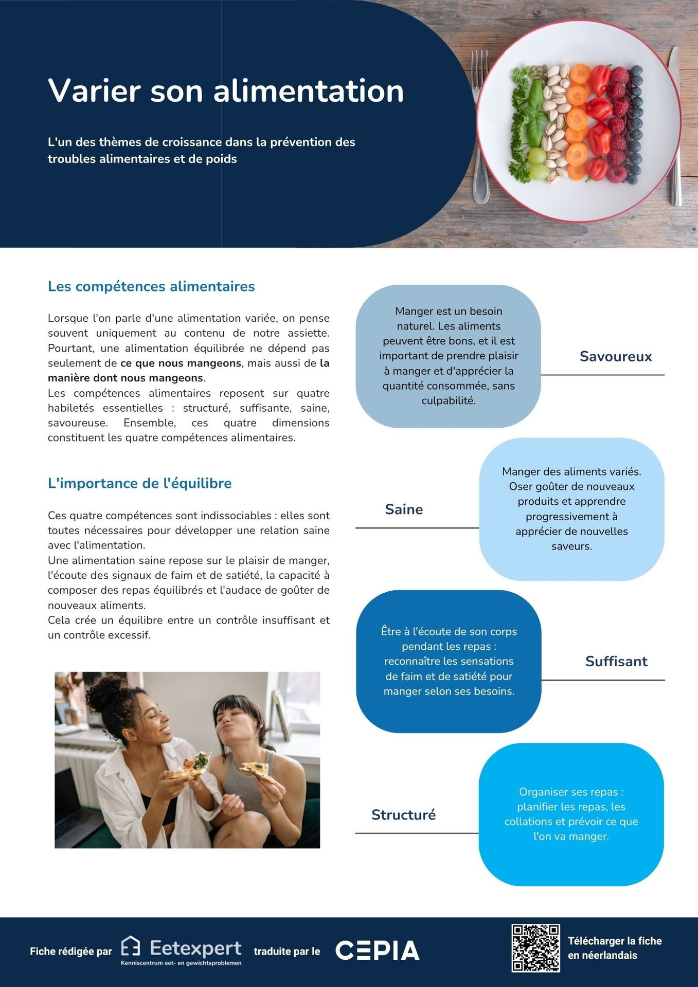 Varier son alimentation