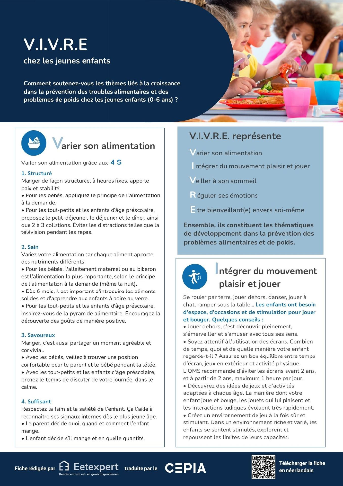 V.I.V.R.E chez les jeunes enfants