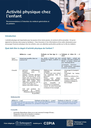 Activité physique chez l'enfant